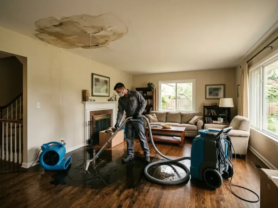 attic-pipe-burst-ceiling-drip-008 — frequently asked questions, Water Damage Restoration & Carpet Care in Crooked Lake Park,…